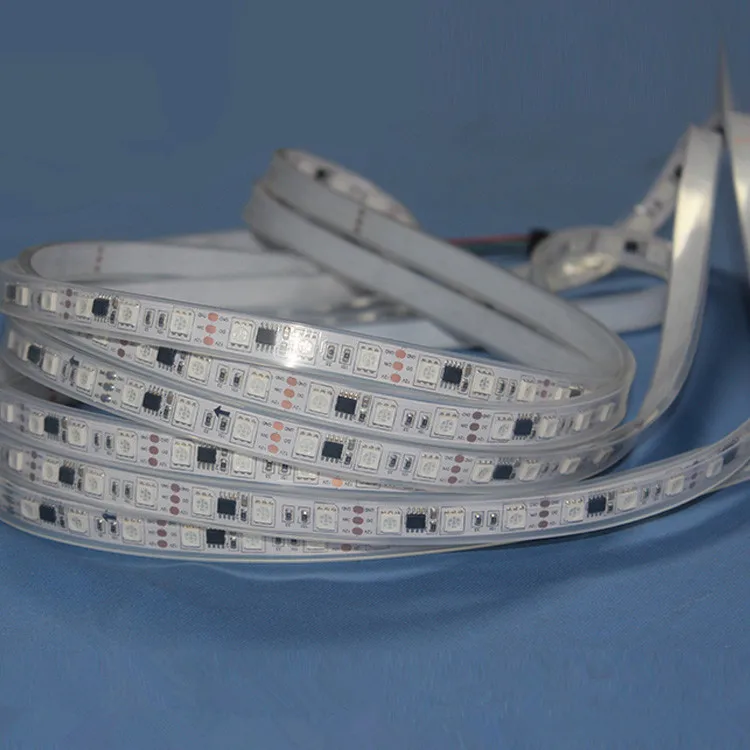 WS2811 Addressable 12V RGB LED Strip Light 16.4ft 300LEDs Flexible Dream Color LED Strips for DIY Projects KTV Bar Decoration