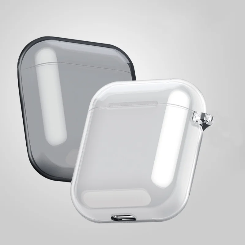 For Airpods Pro Air Pods 2 Airpod 3 Earphones Accessories TPU transparent Protective Headphone Cover Wireless Charging Case