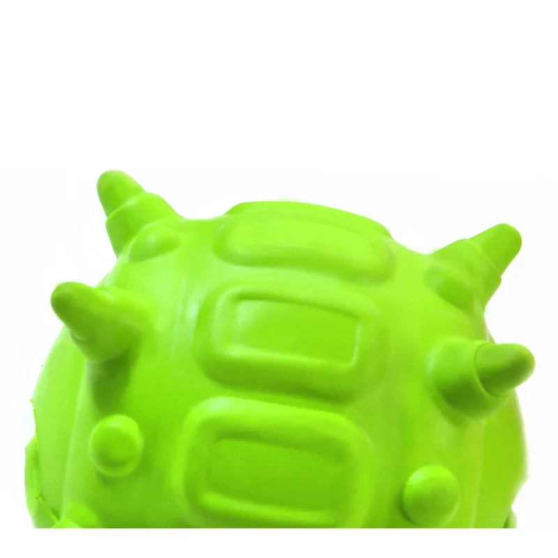 499 MOQ Customizable Color Rubber Pet Chew Toy Treat ball Wholesale Manufacturer Rubber dog food dispenser durable for chewing