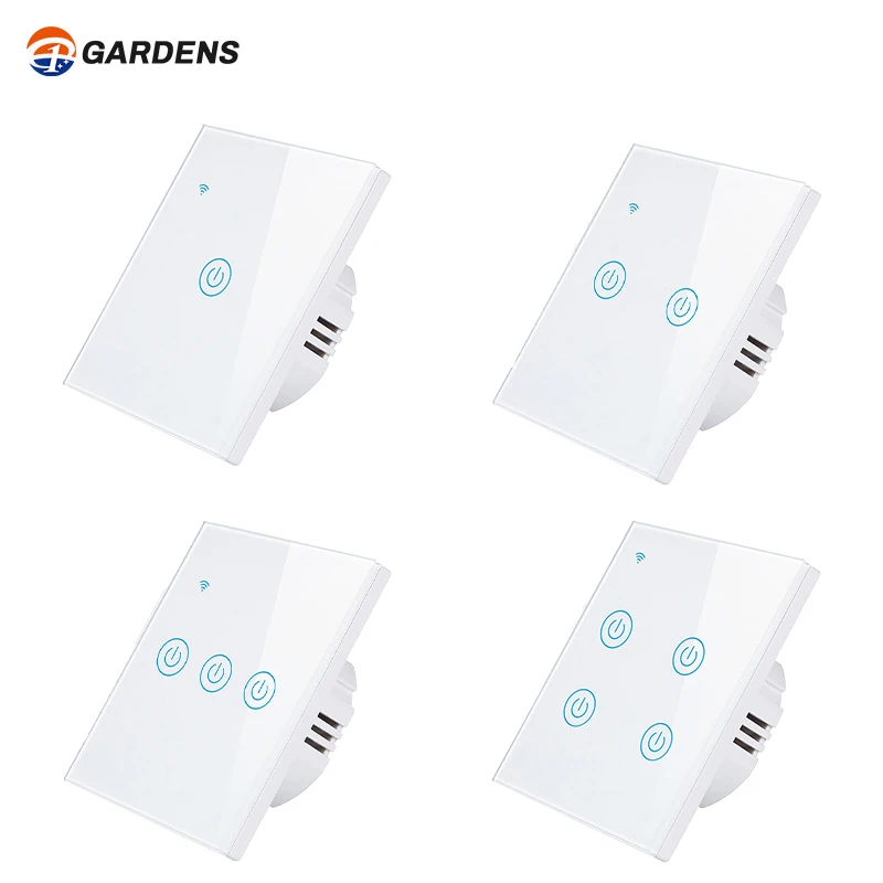 Умный домашний продукт для сада улучшения жизни zigbee tuya wifi умного переключателя с 2 бандами
