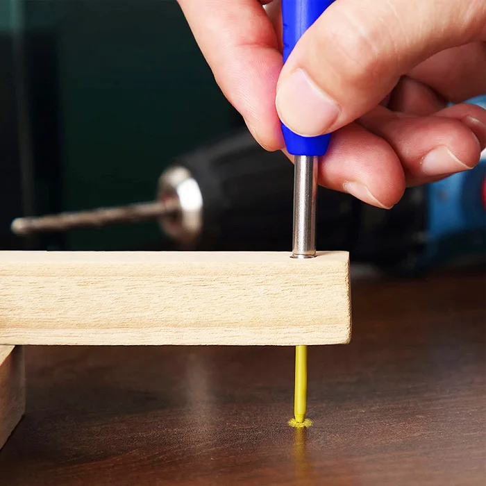 Built-in Sharpener Leads Plastic Pencils Woodworking Builder Architect Construction Pencil Deep Hole Mechanical Carpenter Pencil