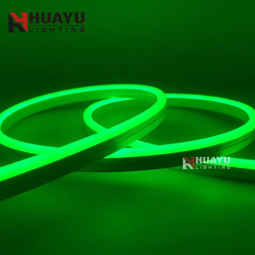 Silicon LED Neonflex 1022 anti-UV IP67 24V Outdoor Waterproof Building Rounded LED Light Strip IP67 Bridge Park Guardrail