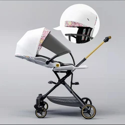 Amazon Hot Selling Light Material Easy to Carry Travel Baby Walkers Hight Quality Rain Cover Luxury Baby Stroller