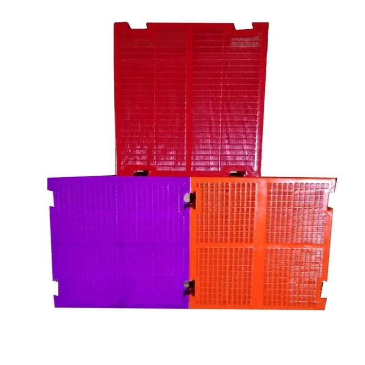 China Manufacturer Polyurethane  Dewatering Screen Panel Rubber Vibrating Sieve Plate