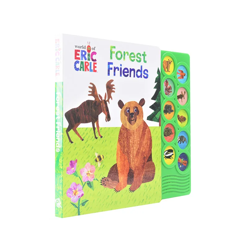 NEW Manufacturer Printing and publishing music all day long book kids english talking book