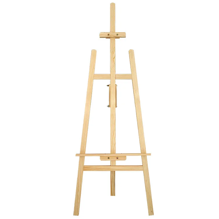 Hot sale contemporary modern cheap Foldable lift sketch art easel sketch painting board advertising display pine easel