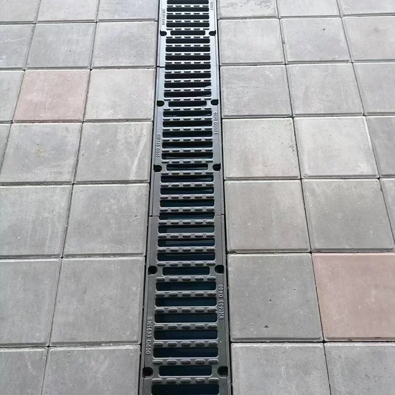 Metal Floor Grate Drain Channel Ductile Cast Iron Drain Grating