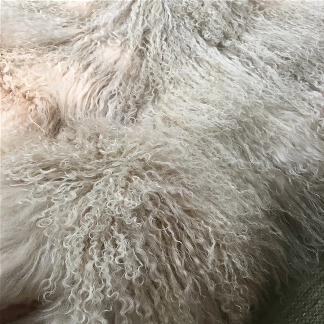 Декоративная подушка из тибетского 100% настоящий шарф монгольского меха овцы