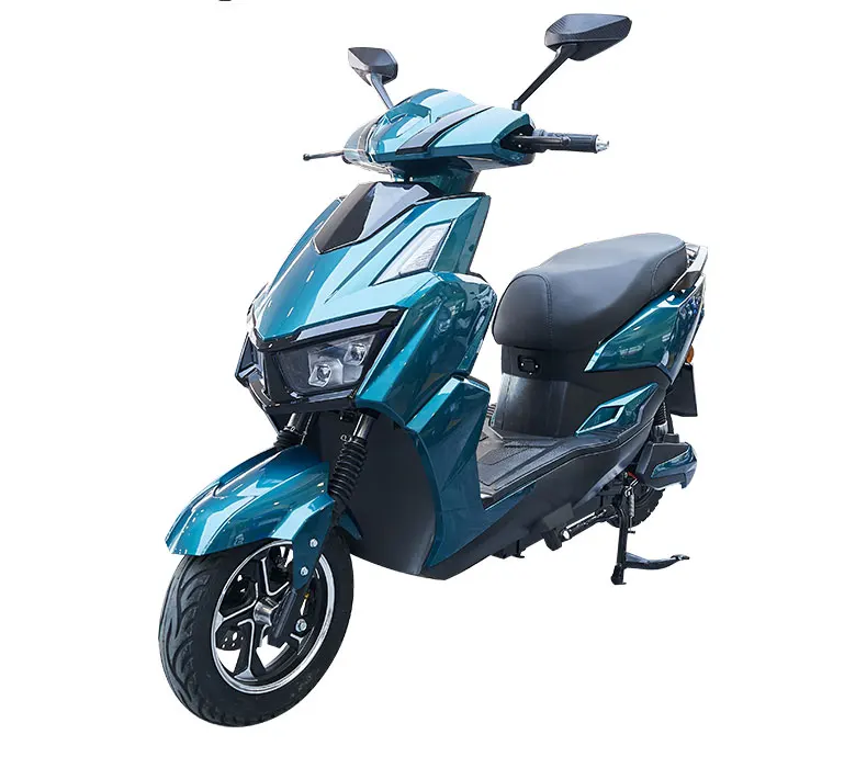 10/12 inch electric moped scooter adult 700-900W 40-50km/h speed 55-70km range ckd or skd electric motorcycle