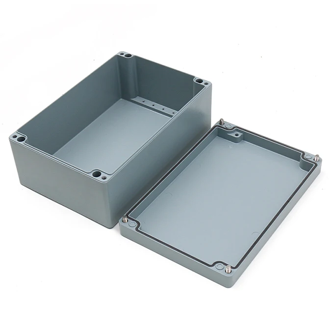 Custom Ip66 Electronic Aluminum Enclosure Waterproof Junction Box Outdoor Battery Case