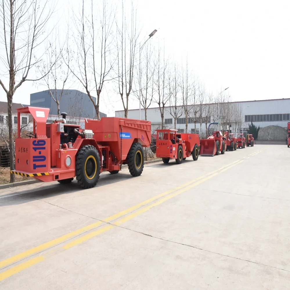 TuoXing TF-5 Hot Sale Four Wheel Articulated Dump Truck Vehicle Underground Transport Truck