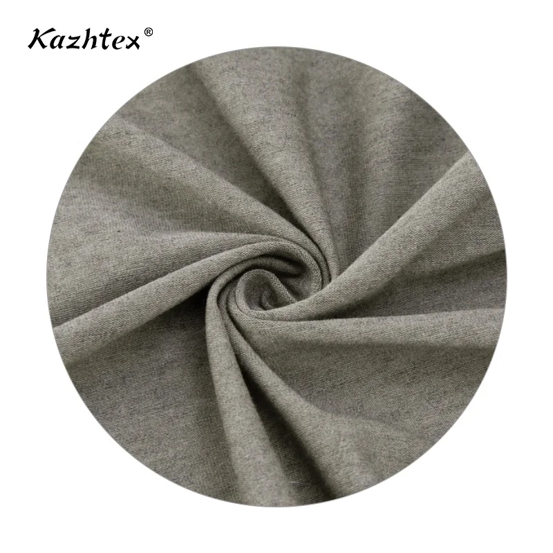 Single knitted 44% silver fiber EMF protective anti radiation underwear fabric