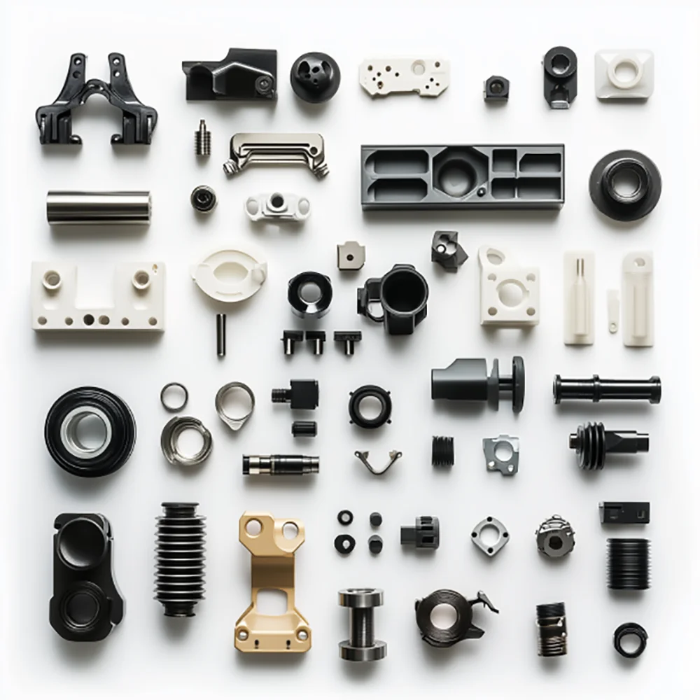 Milling Turning Machined Component Nylon Components Plastic Cnc Machining Ptfe Pom Peek Nylon Cnc Milling Parts Plastic