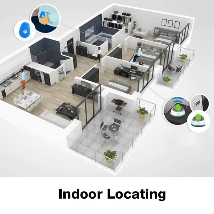 Eview GPS Factory New Generation Elderly 4G LTE Mini Waterproof Personal GPS Tracker ev07s