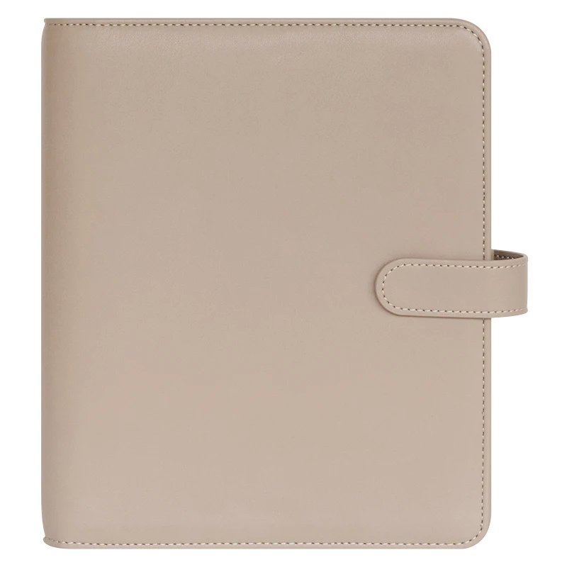 pretty leather binder planner printed design notebook cover for school