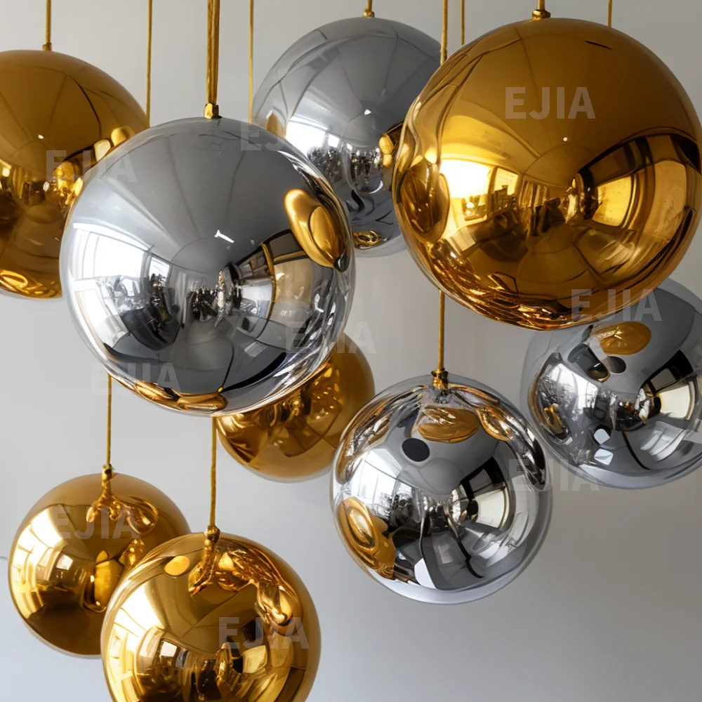 Fashion Attractive Design PVC Colorful Inflatable Mirror Ball PVC Large Hanging Mirror Ball Disco Ball