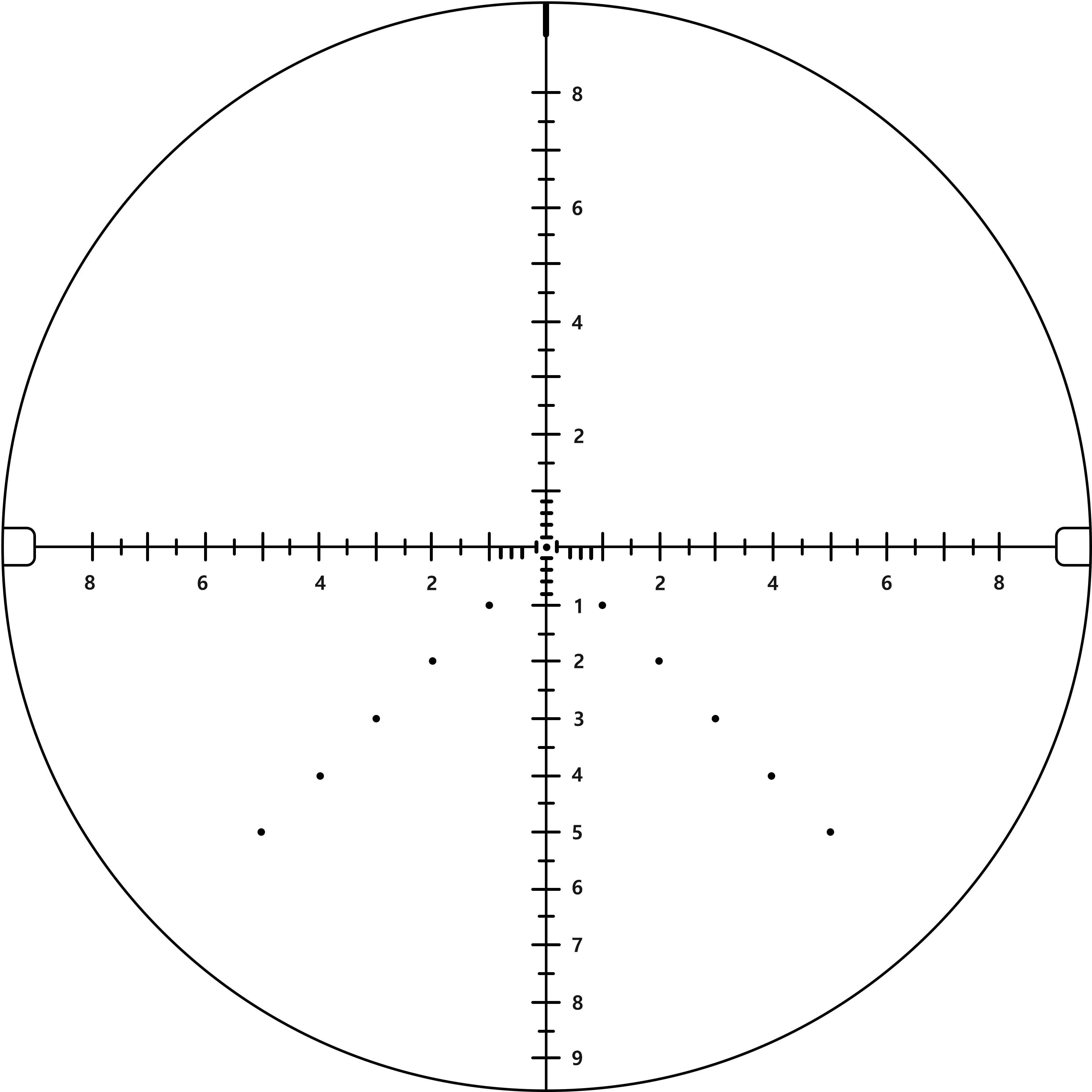 SPINA OPTICS High Resolution Scope FFP 4.5-27x50 Tactical Scope with Red Illumination