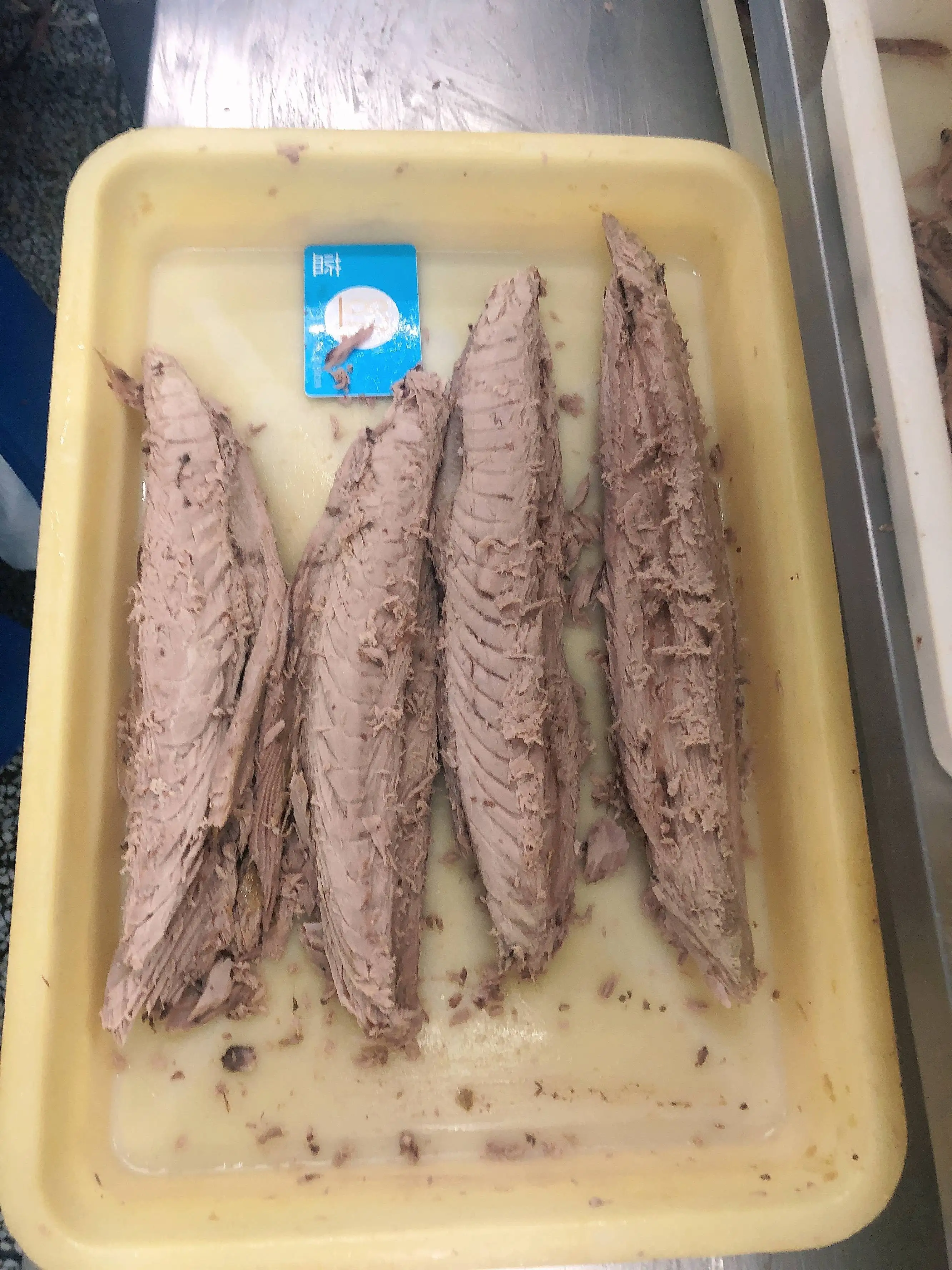 IQF Frozen precooked Skipjack Tuna Loin in Boneless frozen precooked skipjack tuna loins fish