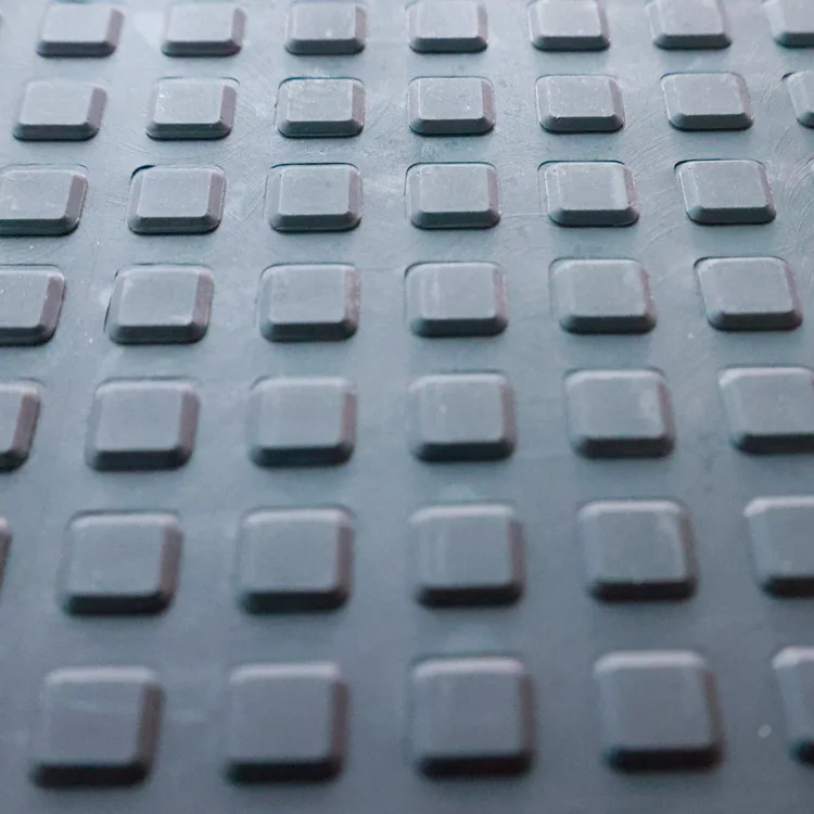 Square Shape Black Adhesive Silicone Feet Buffer Bumpers For Door Drawer