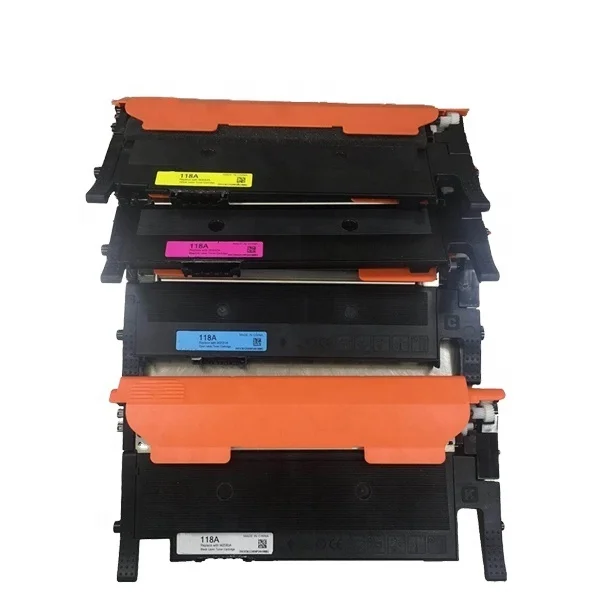 118A W2080A совместимый цветной тонер-картридж для HP color Laser MFP 178 MFP179nw /nwg/fnw/fwg series 150a/nw