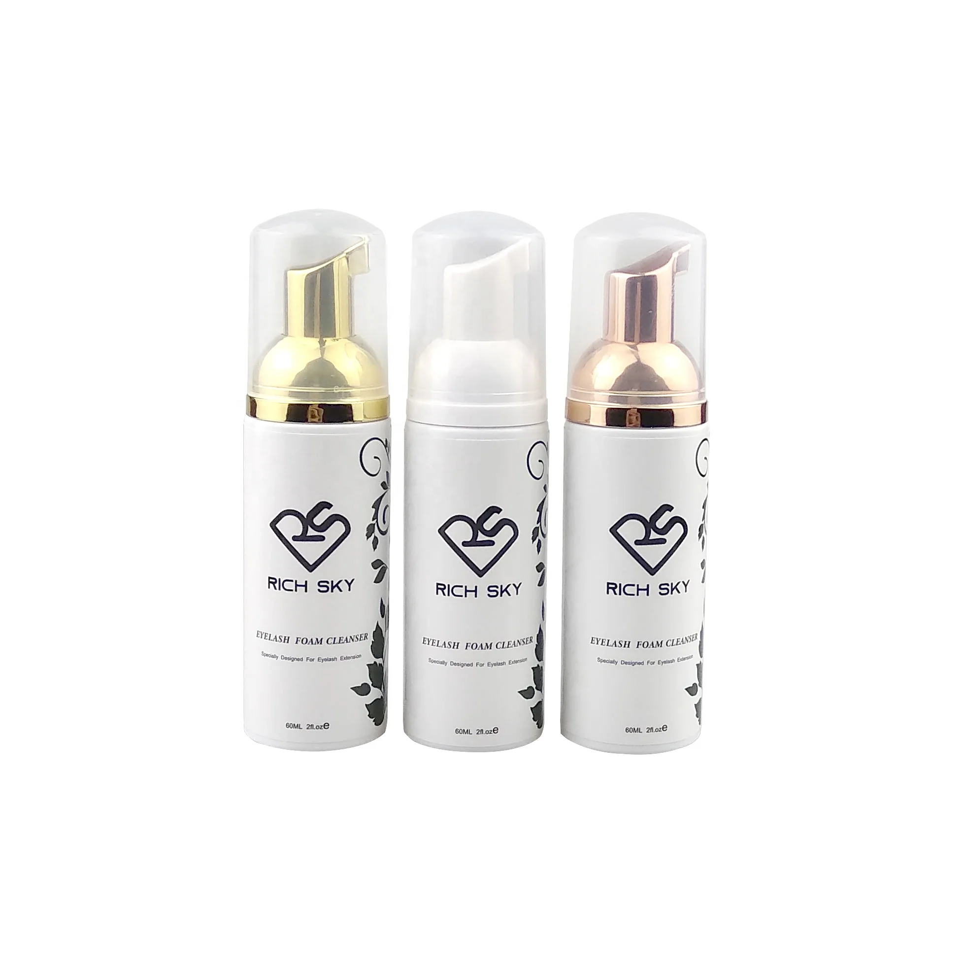 
Wholesale Rich Sky Lashes Extension Cleanser Brush And Private Label Lash Remover 