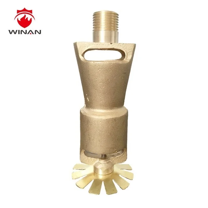 High quality brass foam water fire extinguishing nozzle for foam water system