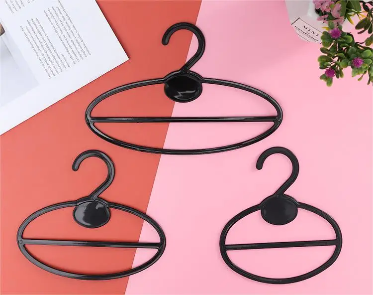 Circle Shape Plastic Scarf Hanger Closet Accessory Scarf Holder Plastic Towel hijab Shawl Ring Display Scarf Hangers