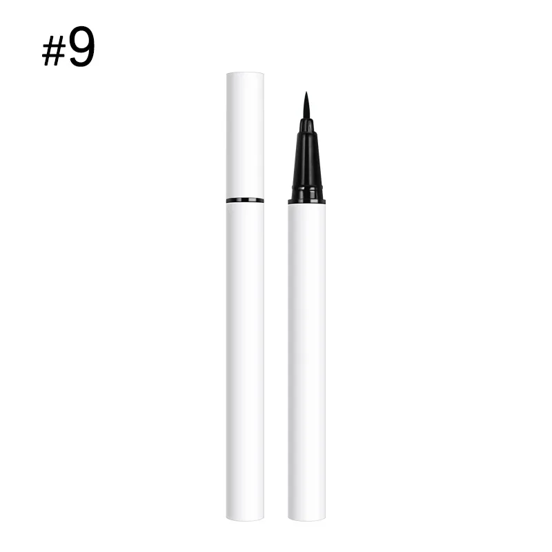 Factory Wholesale Custom Logo White Long Wear Waterproof Eyeliner Vegan Matte Liquid Private Label Eyeliner Pen