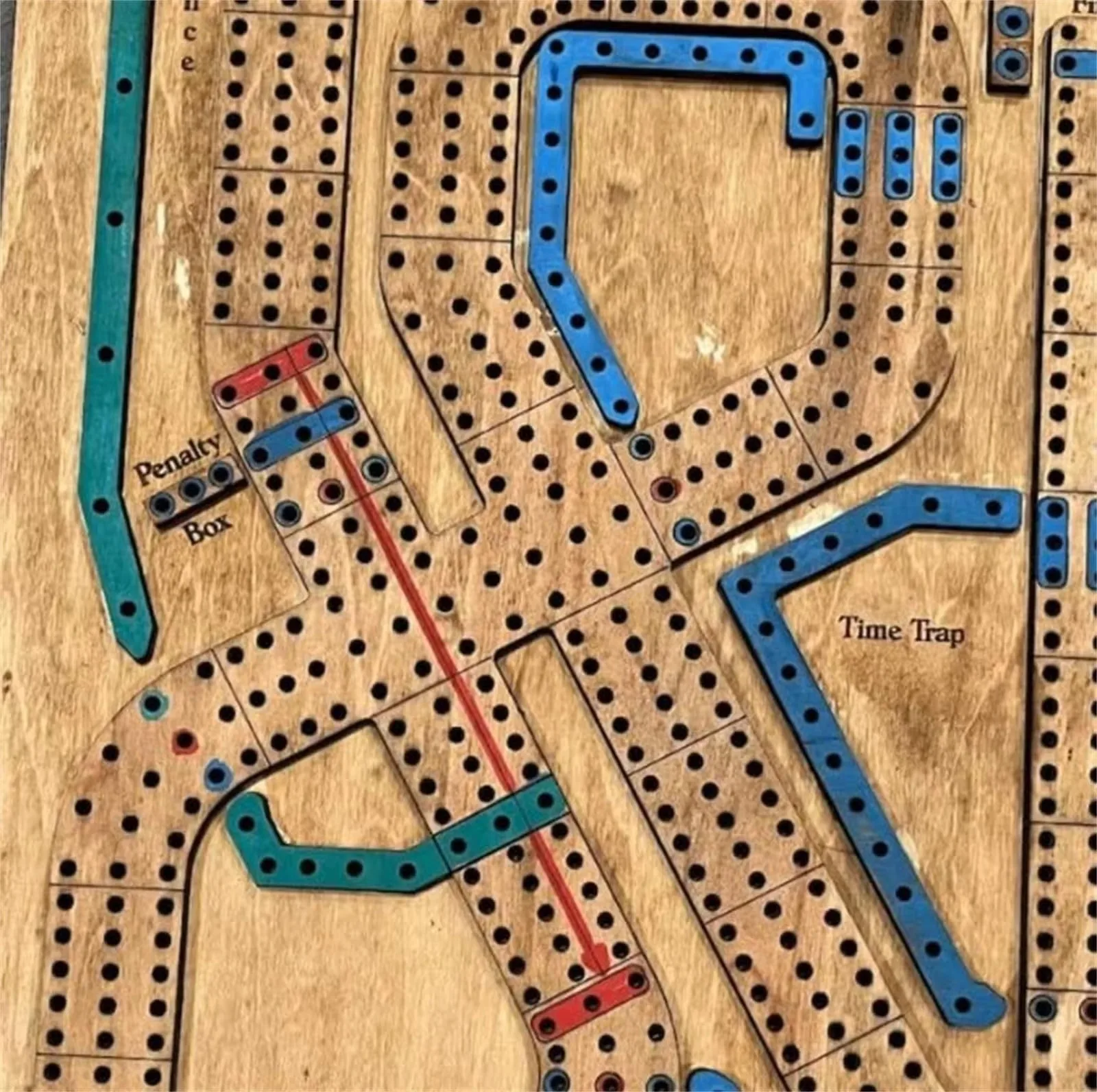 Customized Wooden Cribbage War Game for Adults and Families Large Storage Area with Sandalwood Engraving