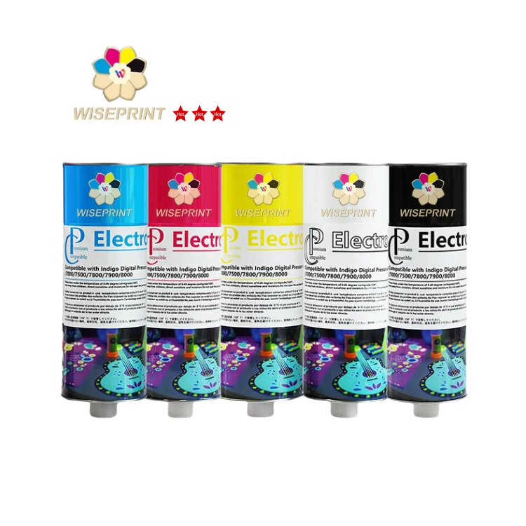 Wiseprint Compatible HP Indigo ElectroInk for Indigo S3 7000 7500 7800 7900 8000 WS6000 WS6900 Digital Press