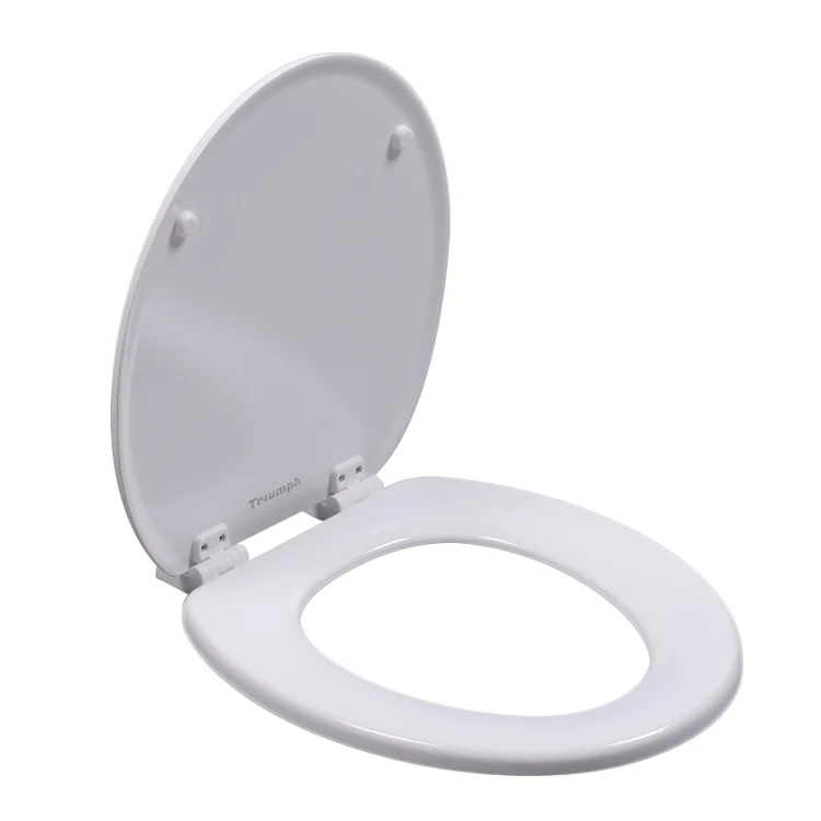 Bofan Wood beveled child bidet toilet seat cover easy matching PU toilet lid cover with plastic toilet seat hinges