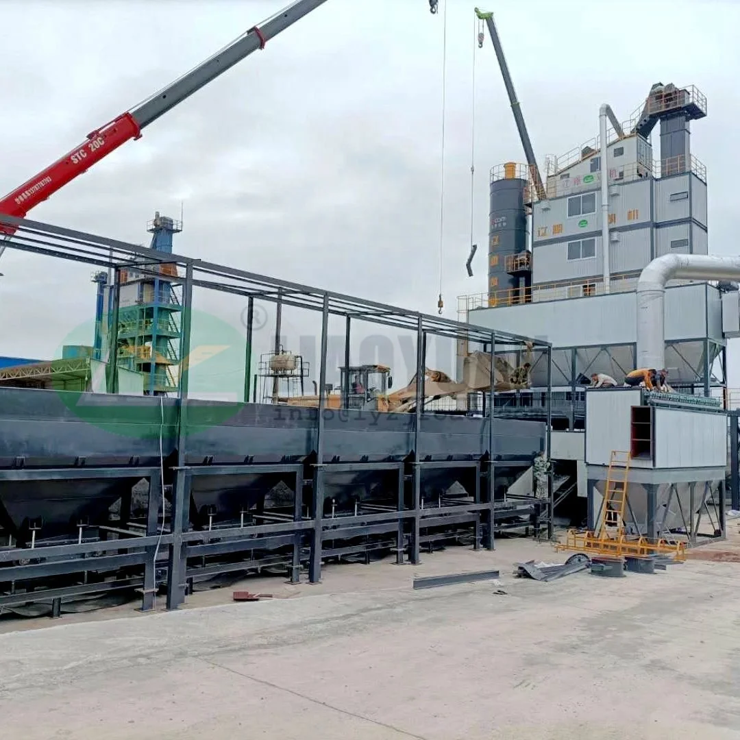 Оборудование для переработки горячего асфальта elb 4000, асфальтосмесительная установка 240 т/ч