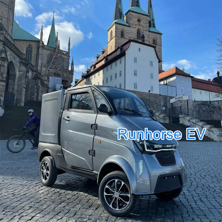 4 Wheels lithium battery mini truck for fast food delivery hot selling new car in Europe