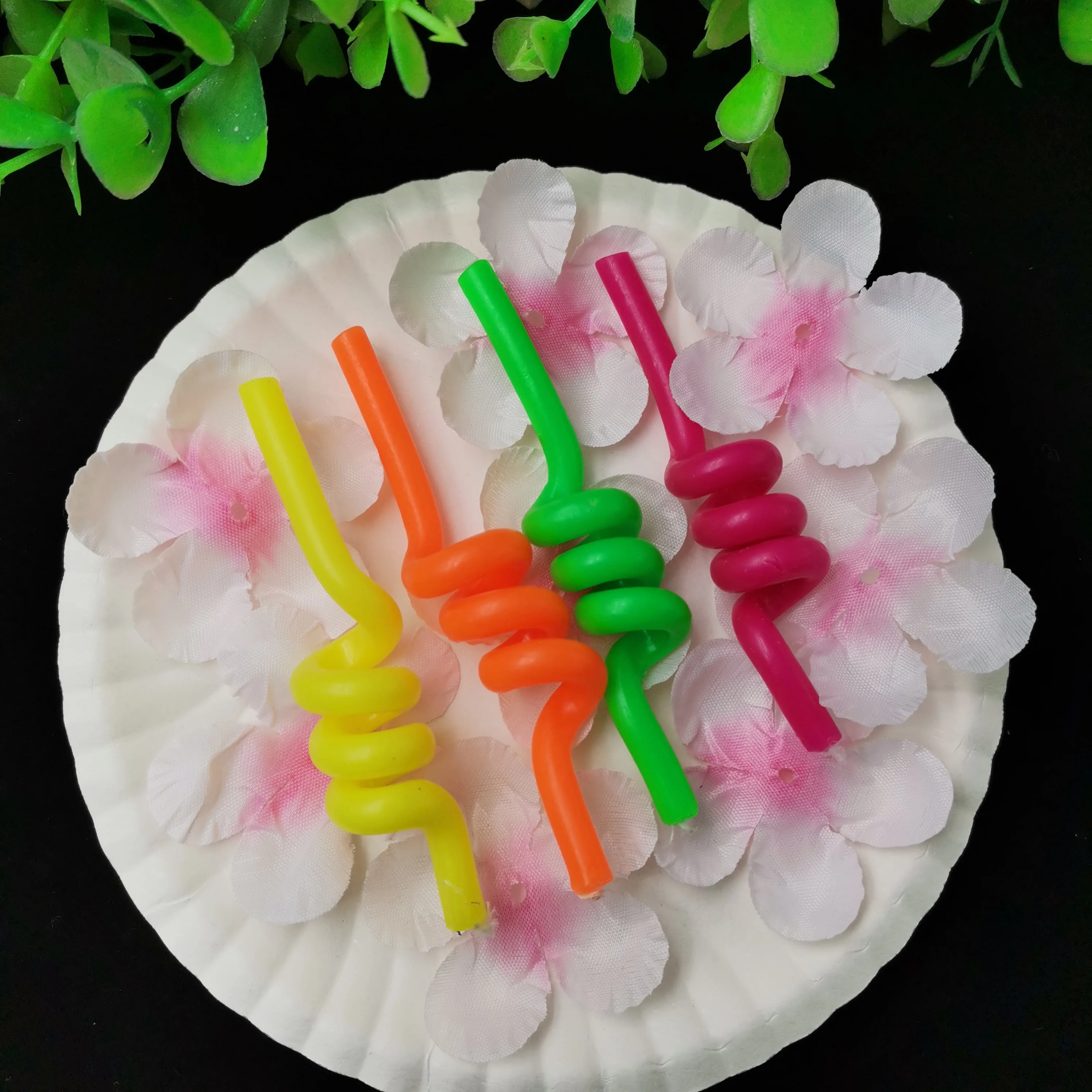 Shape Birthday Cake Topper Decoration Candles for Parties Ration Candles for Parties Mailbox Ornamentn Spring Stick Paraffin Wax