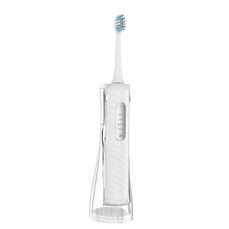 2024 new multi-purpose oral hygiene products ultrasonic dental cleaner white water flosser with smart electric toothbrush