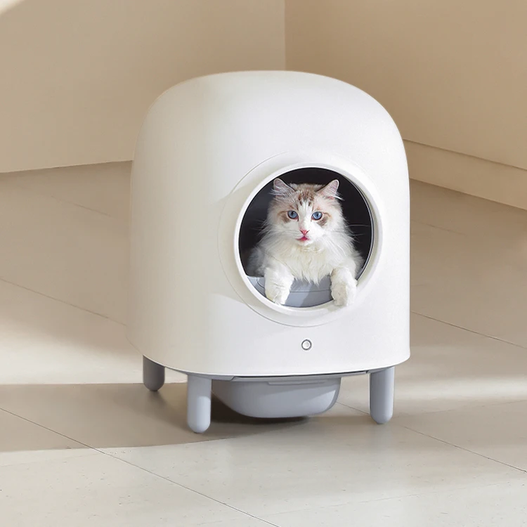 Petree Smart Self-Cleaning Cat Litter Box Automatic Cat Litter With 6L Large Capacity APP Control for Cat
