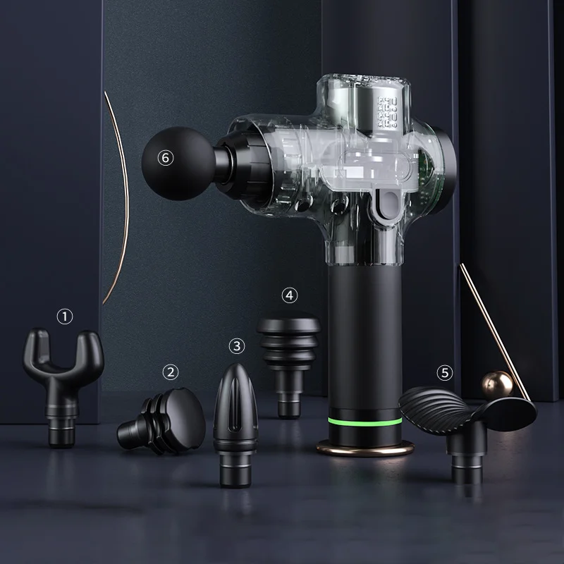 Electric Deep Tissue Vibration Body Muscle Sports Massage Gun Booster Impulse Percussion Fascia Gun