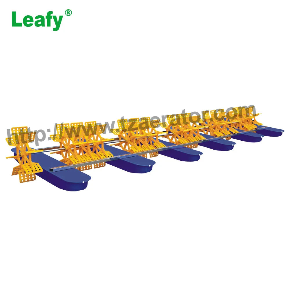 Acuicultura aeratorr Big area pond productos aireadores de oxigeno para el mercado de Ecuador Mexico Peru