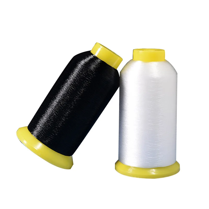 Factory direct supply high quality 01mm nylon silk sewing thread for fishing and computer embroidery