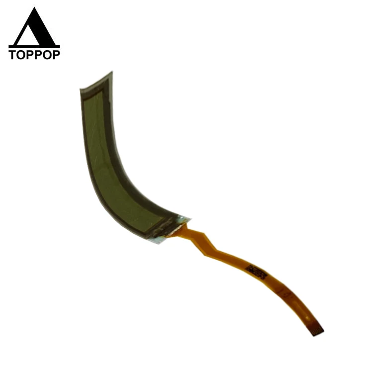 Маленькая полоса IPS гибкий OLED дисплей 1,8 дюймов 160*32 SPI изогнутый моно OLED модуль панель монохромный