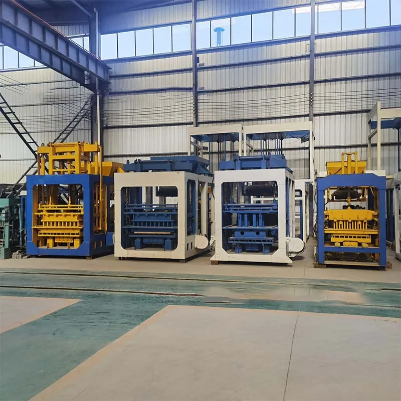 cement interlocking brick machine vibration forming hydraulic block making machine