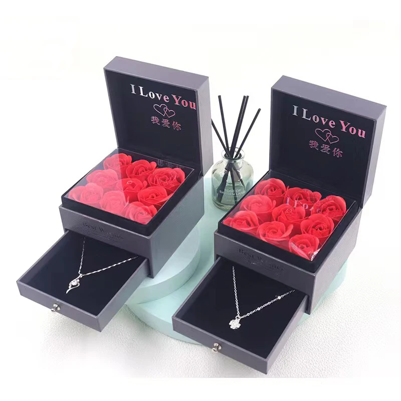 Forever Preserved Ring Jewelry Gift Rose Box For Mothers Day