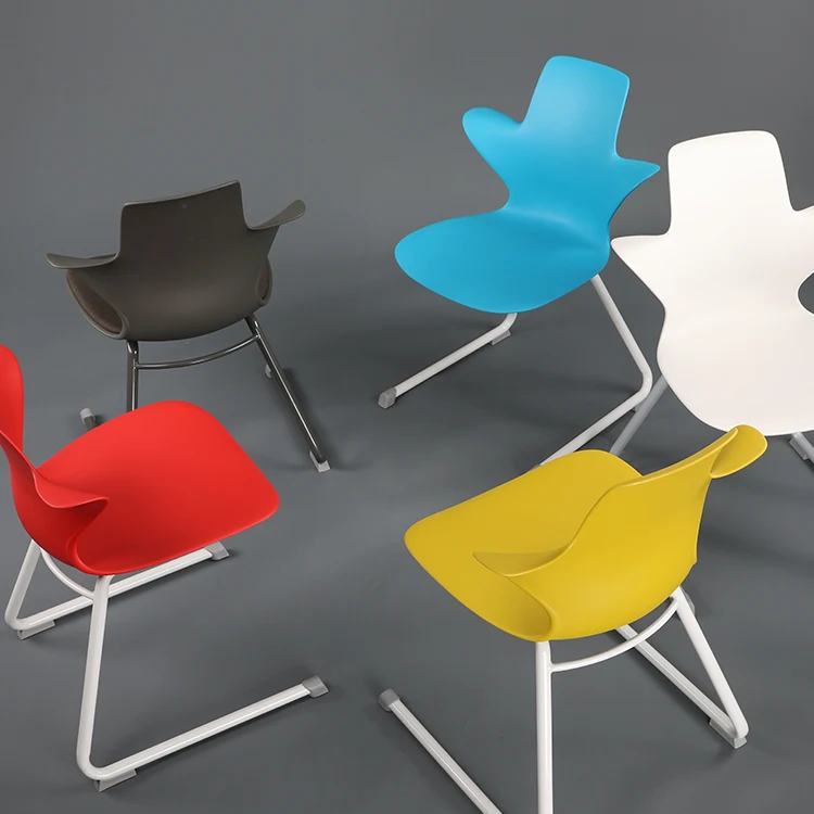 Weworth Office Meeting Furniture Nordic Leisure Yellow White Red Blue Black Dinning Room Chair