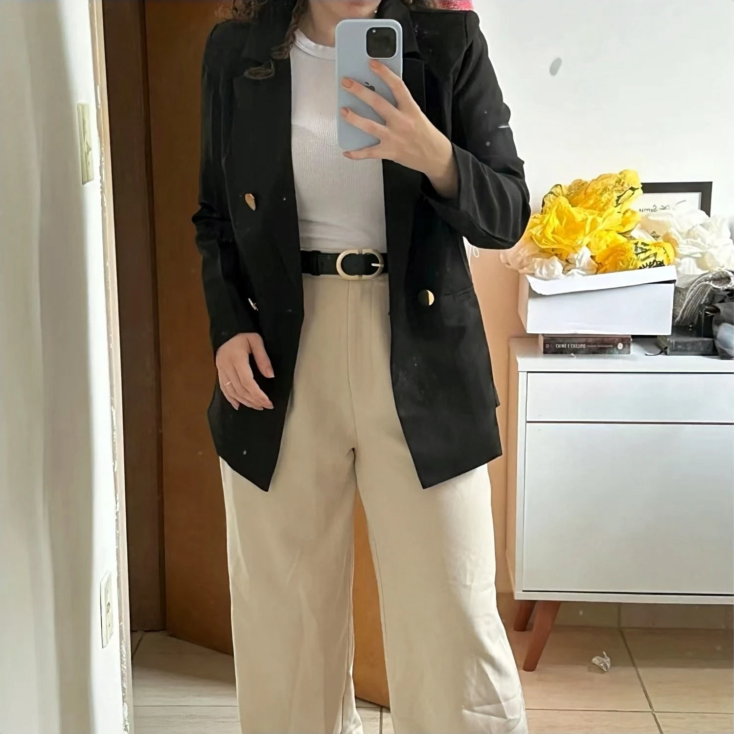 New Women Fashion Jacket Top Lapel Collar Luxury Button Blazer Top Plus Size Female Elegant Suit Coat