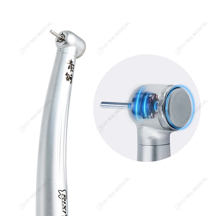 ceramic bearing dental handpiece with anti-retraction high speed dental handpiece