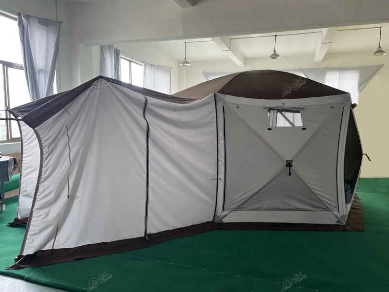 Factory wholesale  new design 6 sided hexagonal SUV tail tent