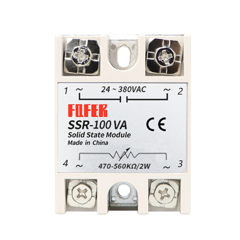Voltage regulating solid state load 5-200V 10VA - 100VA relay