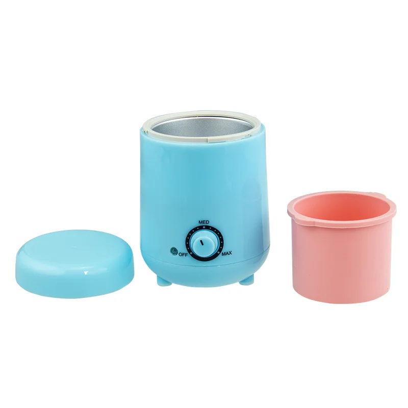 250ml Hair Removal Wax Warmer Machine With Mini Silicon Pot Beauty Equipment With Eco-friendly PP Materials 2023 New Design