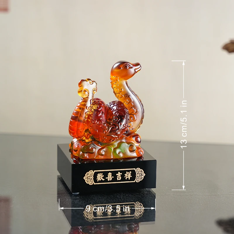 New Year 2025 Trending Trends Product Snake Sculpture Art Ornament Chinese Zodiac Decoration