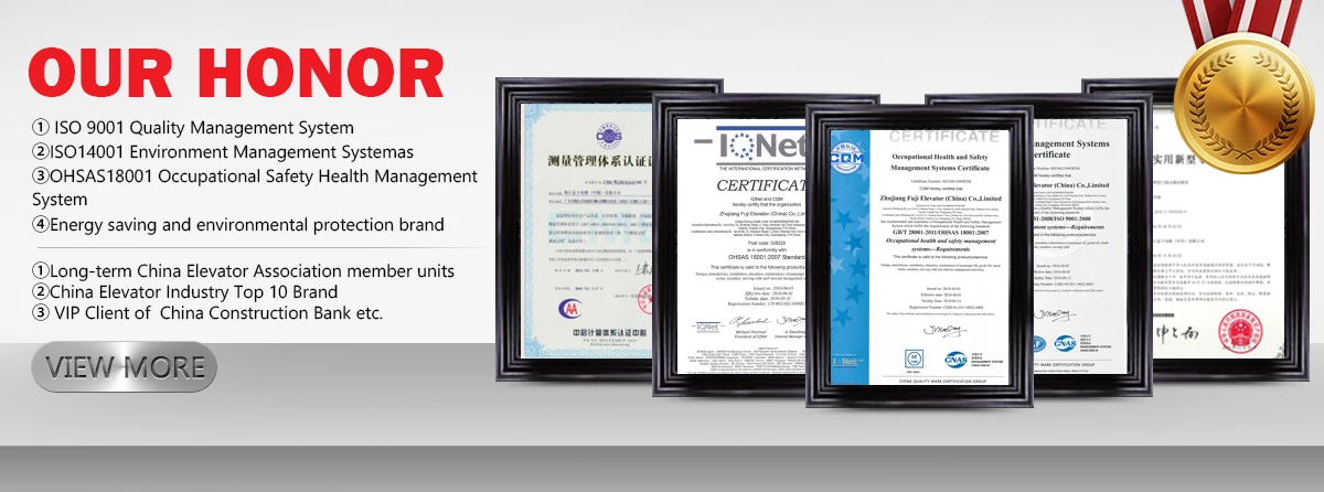 Fuji hd elevator 400kg lifts elevator ascenseur lift price elevator lift residential